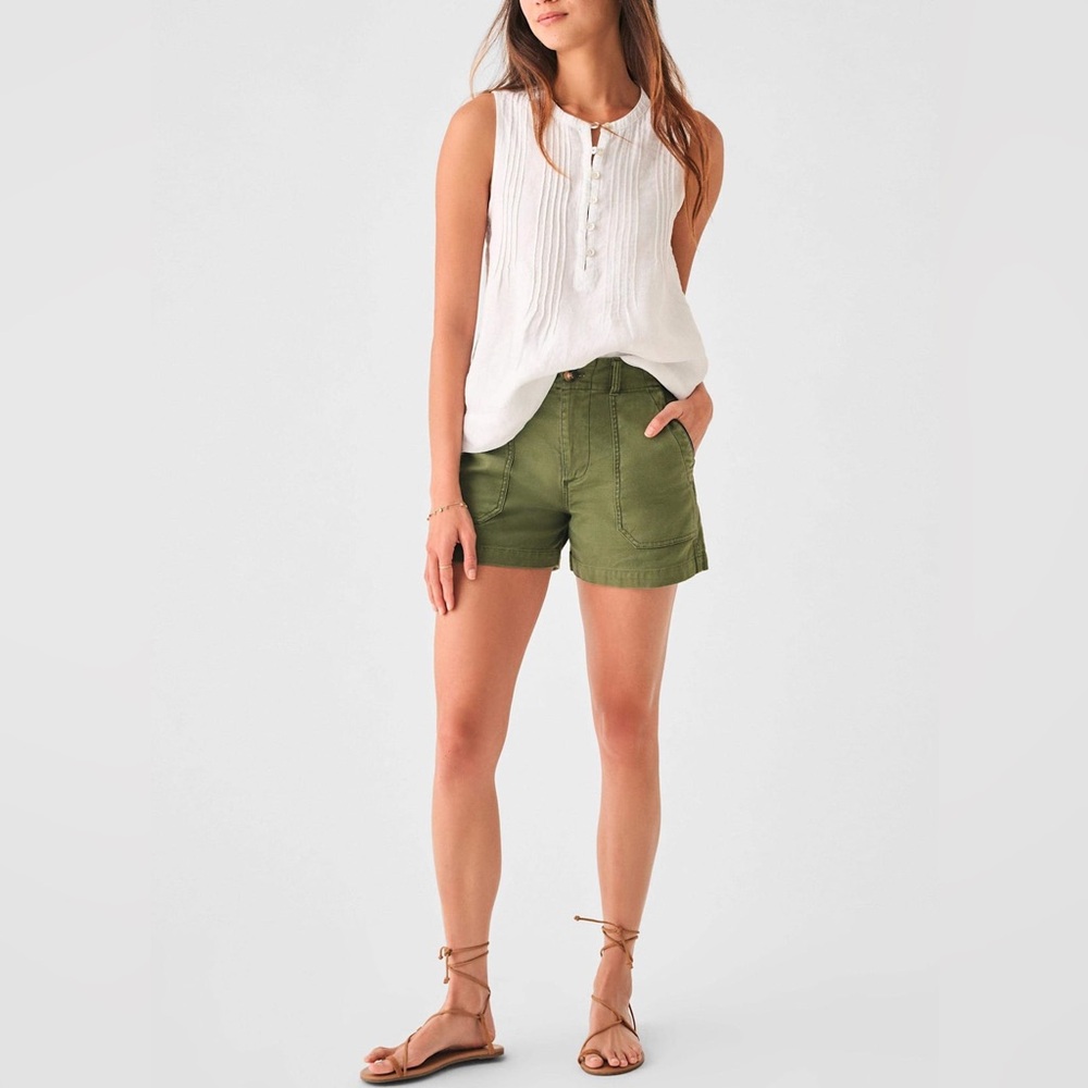 Faherty Stretch Surplus Shorts